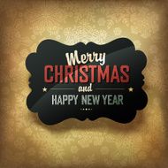 Merry Christmas Card vector