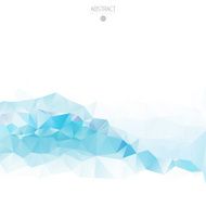 Vector geometric blue background N7