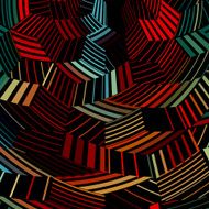 abstract colorful stripe pattern decoration background