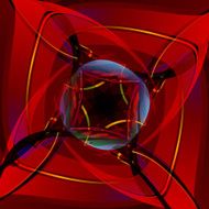 abstract red transparency pattern background N5