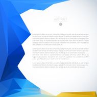 Abstract triangle colorful background N5