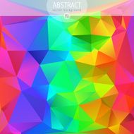 Abstract triangle colorful background N7