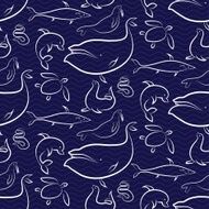sea life pattern N3