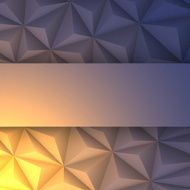 Abstract Polygonal background for Design - Low Poly Geometric Vector N21