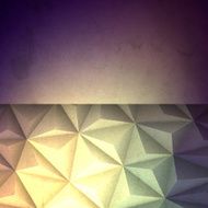 Abstract Polygonal background for Design - Low Poly Geometric Vector N31