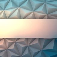 Abstract Polygonal background for Design - Low Poly Geometric Vector N37