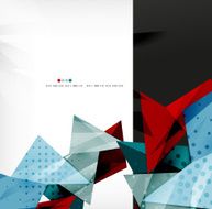 Futuristic shapes vector abstract background N7