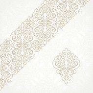 Vector lace border in Victorian style