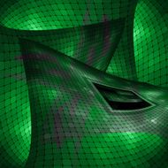 abstract green check technology pattern background N4