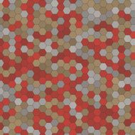 Mechanic Hexagon Pattern Square