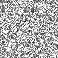 abstract seamless monochrome pattern of lines