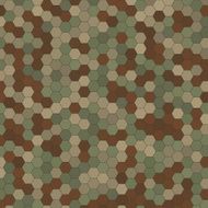 Dust Hexagon Pattern Square