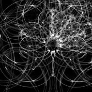 abstract black and white line pattern background N10