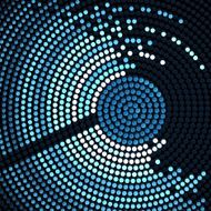Bright Blue Dots