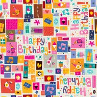 Happy Birthday pattern N7