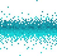blue data flow background