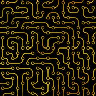 Electronic circuit board Seamless pattern N2