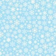 Christmas seamless pattern from snowflakes N2