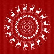 Scandinavian christmas card