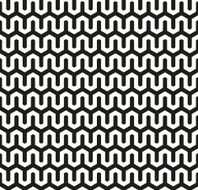 Seamless Abstract Interlocking Geometric Background