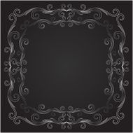 Vintage Greeting Card Frame Design N3