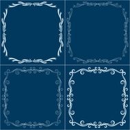 Vector decorative frames N2