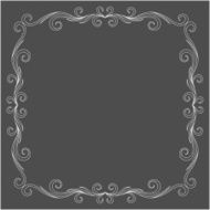 Vintage Greeting Card Frame Design N6