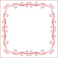 Vintage Greeting Card Frame Design N10