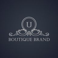 Vintage luxury emblem Elegant Calligraphic vector logo N2