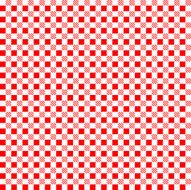 Red patterns tablecloths Seamless pattern