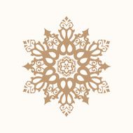 Circular pattern in arabic style