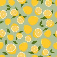 Pattern of lemons