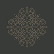 Circular pattern in arabic style N2