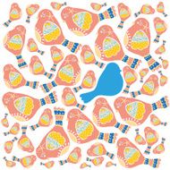 Birds pattern N17