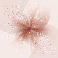Vector background with flowers