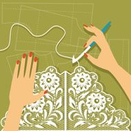 Crochet Vector Illustration N2