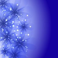 Vector background with flowers N2