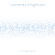 Abstract Light Blue Gray Pixel Technology Cover Background