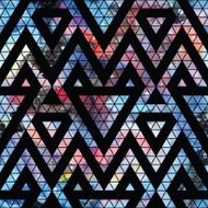 Galaxy seamless pattern N6
