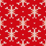 Christmas Seamless Knitting Pattern N7