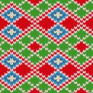 Christmas Seamless Knitting Pattern N12