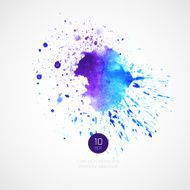 Watercolor background Vector illustration N2