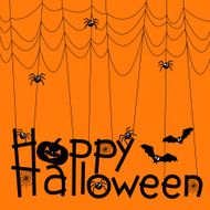 Happy Halloween background vector illustration