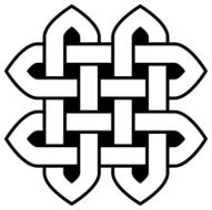 Celtic knot vector illustration