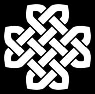 Celtic knot vector illustration N2
