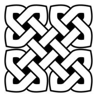 Celtic knot vector illustration N3