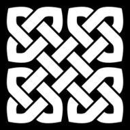 Celtic knot vector illustration N4