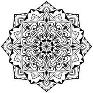 Ethnic decorative element N2