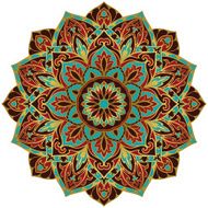 Decorative vector mandala