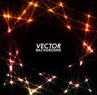 Abstract colorful lights pattern technology background N2